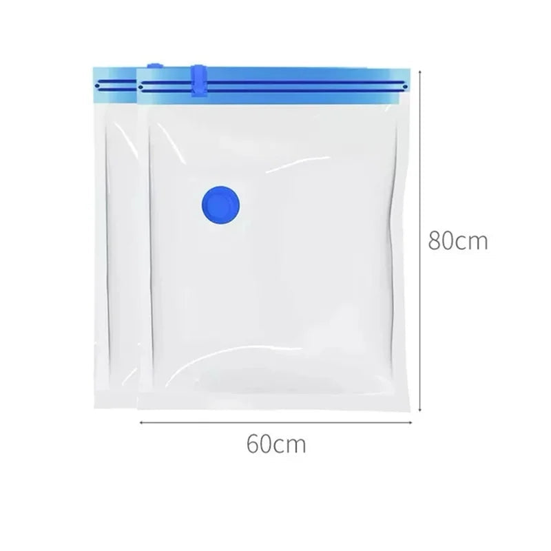 Sacs de Rangement sous Vide pour Vêtements et Couettes - Compression Anti-Poussière