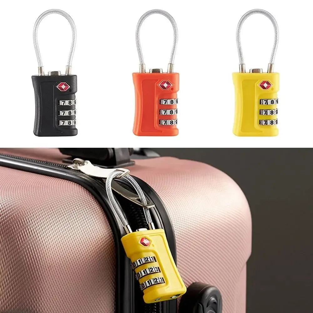 Cadenas TSA fixé sur une valise cabine - antivol voyage Valisora