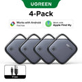 UGREEN FineTrack Duo - Traceur Bluetooth Rechargeable Compatible Apple Find My & Google Find Hub