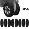 Protège-Roues de Valise Silicone Anti-Bruit - Lot de 8