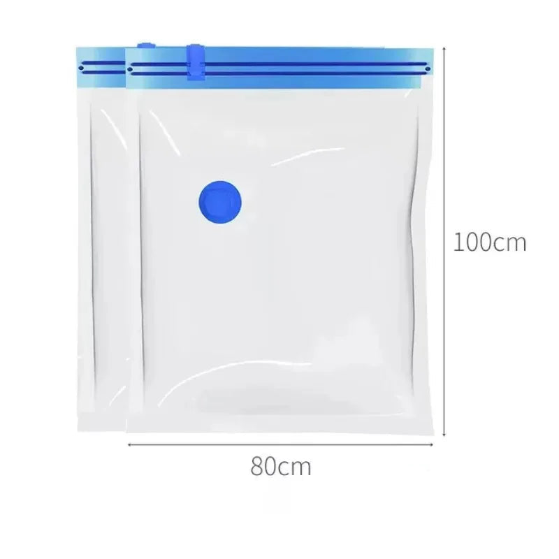Sacs de Rangement sous Vide pour Vêtements et Couettes - Compression Anti-Poussière