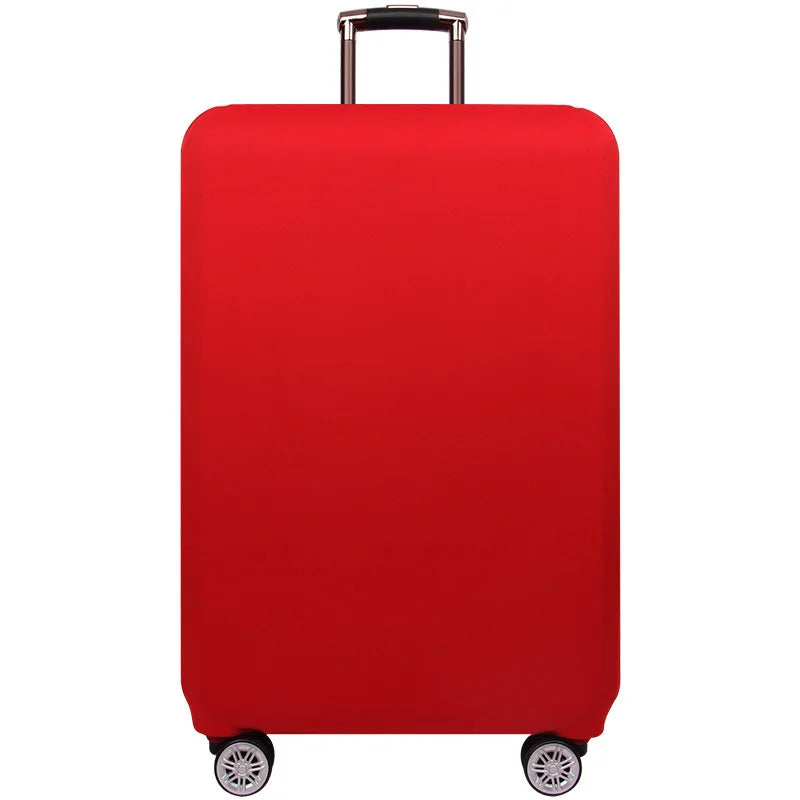 Housse de valise Valisora unie, coloris Rouge Vif