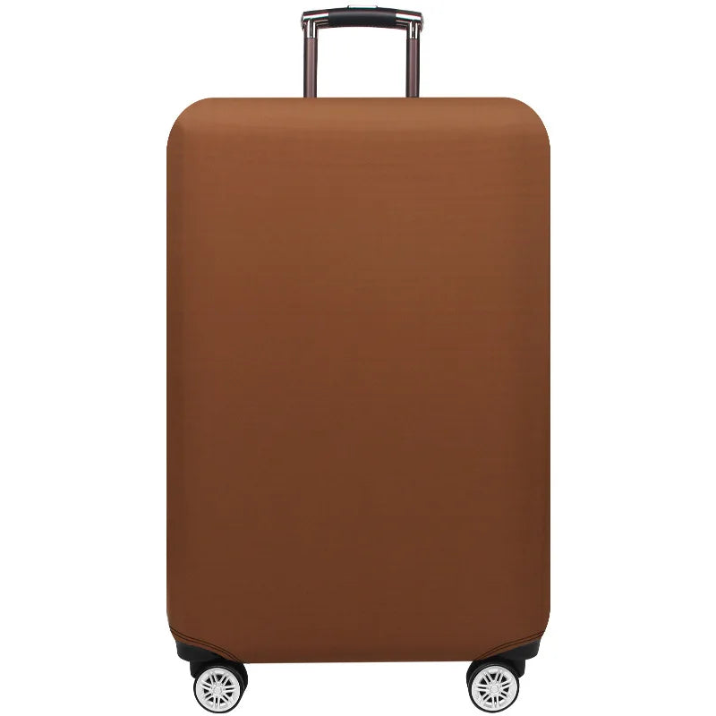 Housse de valise Valisora unie, coloris Café