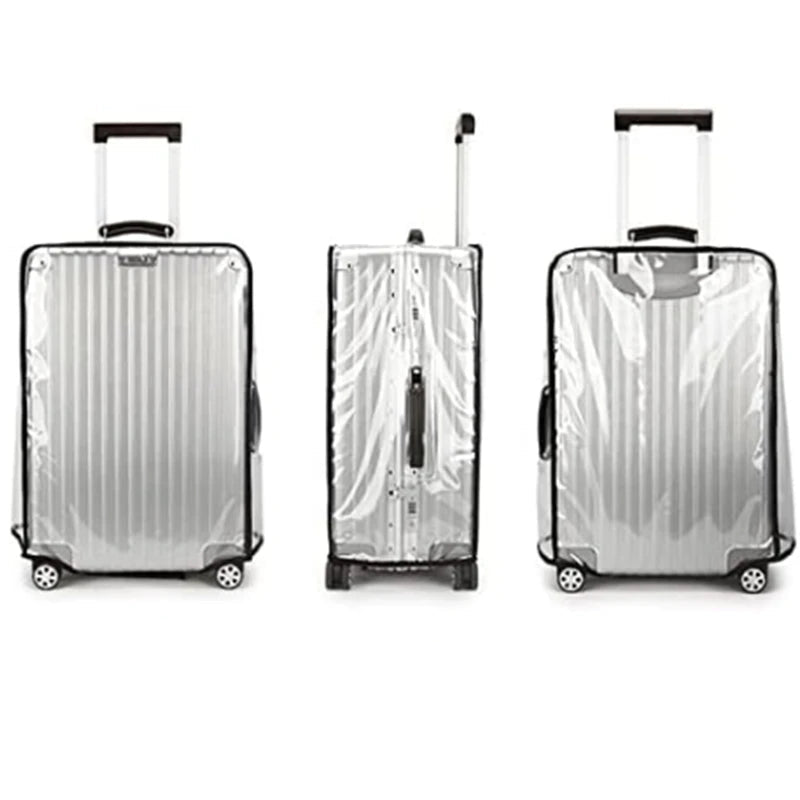 Housse de Valise Transparente PVC Imperméable et Anti-Rayures