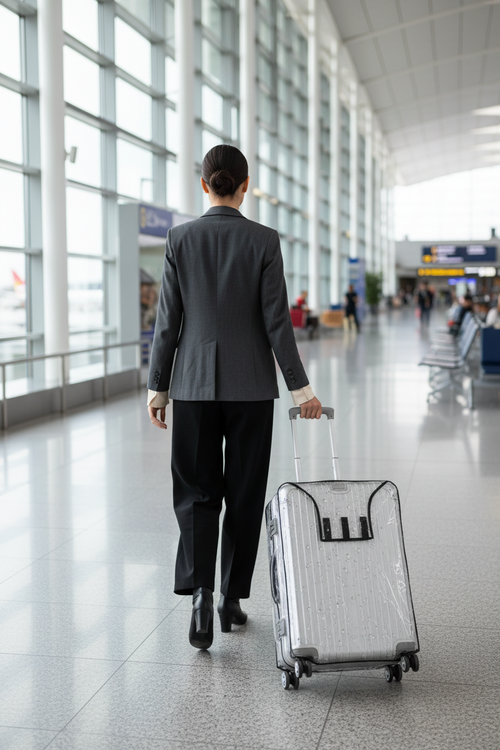 Housse de valise transparente PVC - plusieurs tailles disponibles